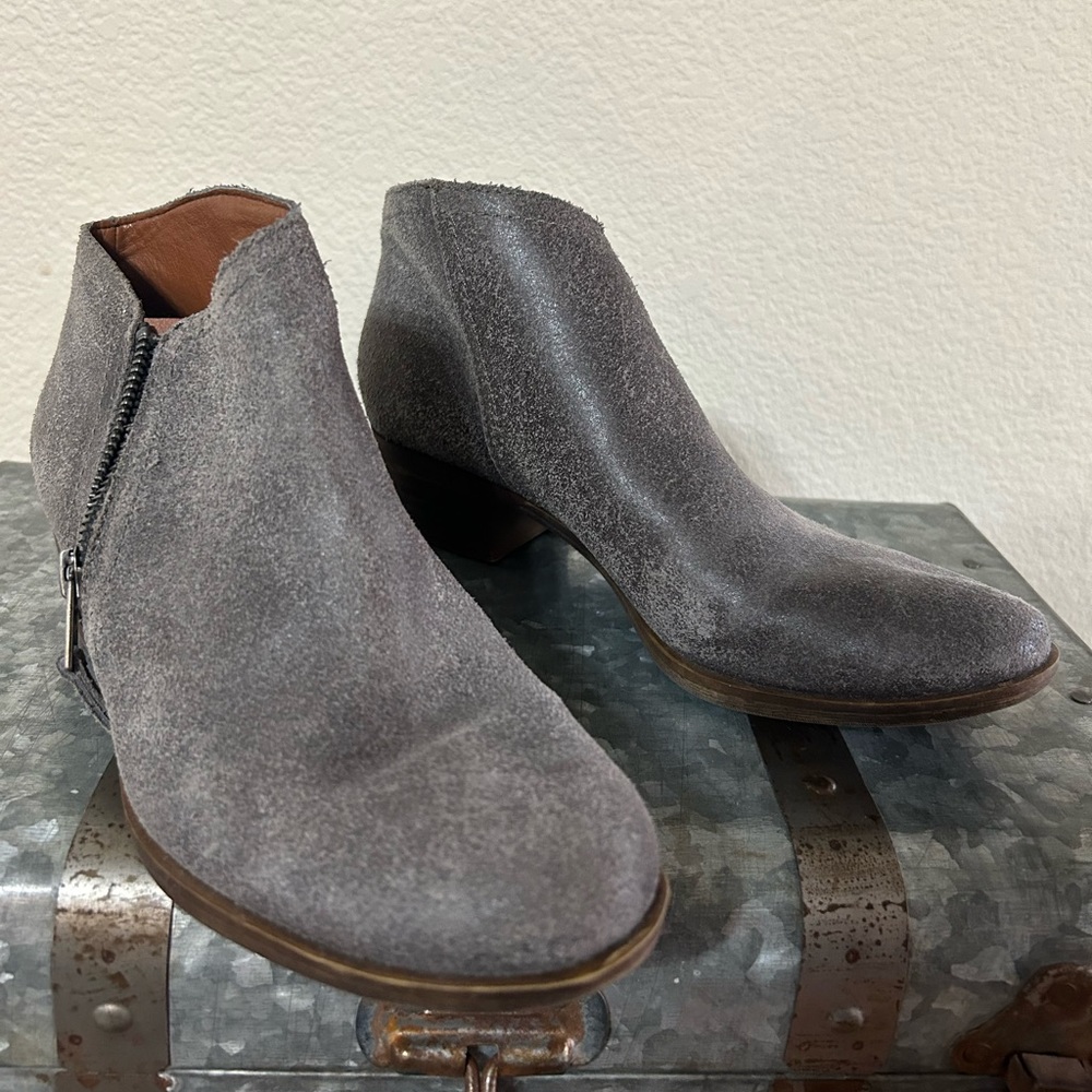 Dark Grey Lucky Brand Booties